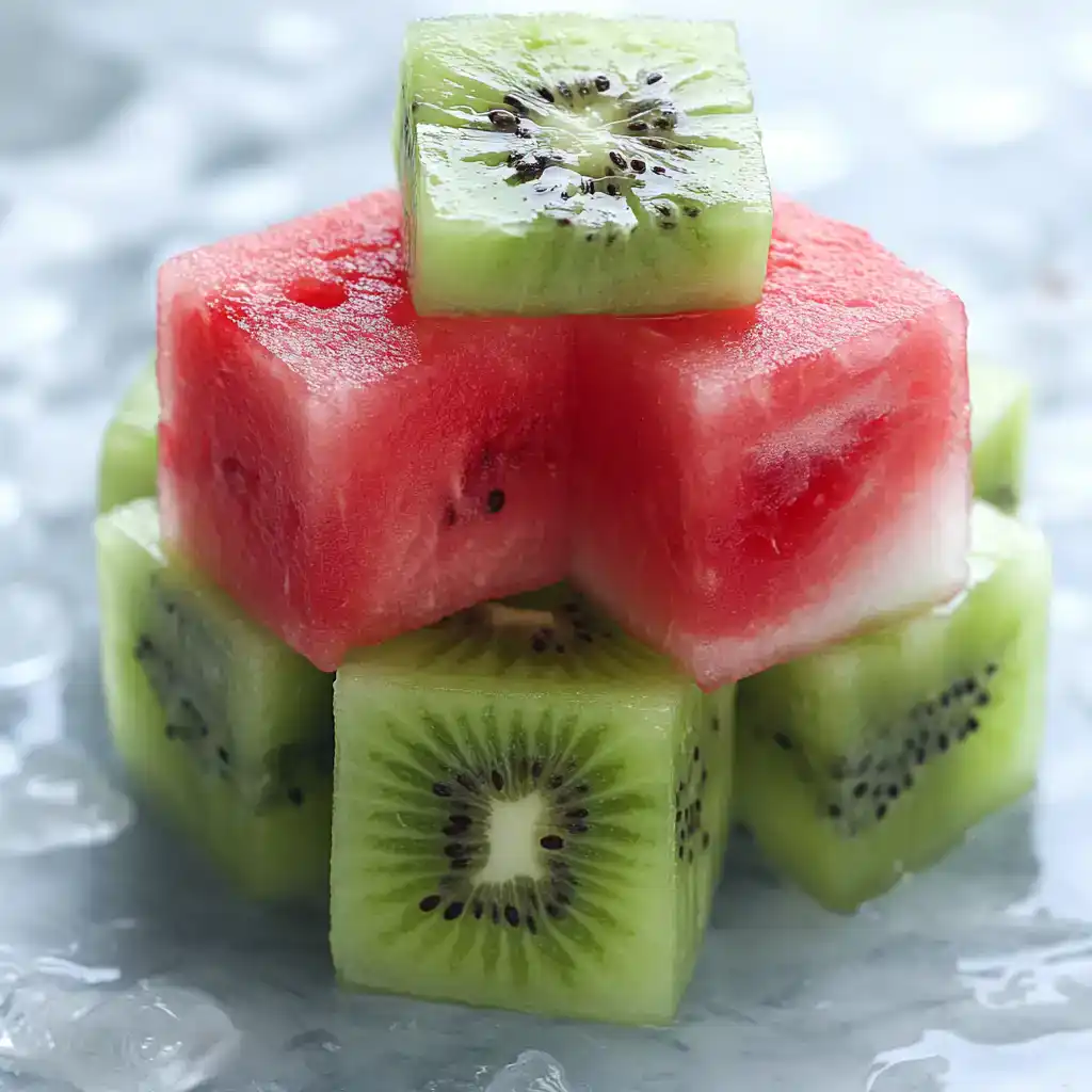 The Best Watermelon Kiwi Cool Cubes (That Made My Golden Retriever Forget About the Summer Heat!)