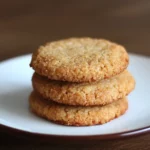 Crispy homemade dog treats with oat and peanut butter flavor, perfect for training and healthy snacks for dogs.