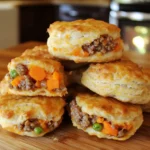 Beef and Vegetable Biscuits