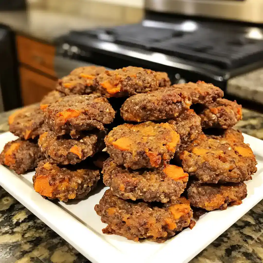 The Ultimate Beef and Sweet Potato Training Treats (That Made My Golden Retriever Amber Actually Focus During Distractions!)